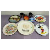 Vtg Advertising, Souvenir, & Scenit Tray Lot