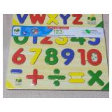 (2) Sealed Lift & Learn Wood Puzzles
