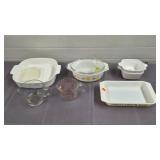 Lot of Vtg Pyrex Dishware, Measuring Cups,