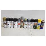 Assorted Spray Paint Lot