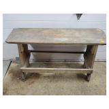 Primitive Wooden Bench