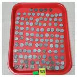 Lot of 100 Steel War Pennies