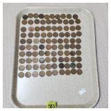 Lot of 100 Wheat Pennies