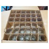 Large Box of Vtg Libbey Plisner Glasses