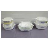 Lot of Vtg Blue Cornflower Corningware P-Series