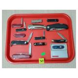 Buck 303 USA Pocket Knife, Victorinox Swiss Pocket
