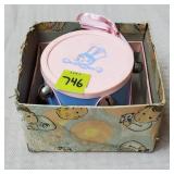 Plastic Playthings Baby Drum w/ Box