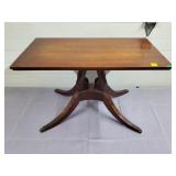 Vintage Duncan Phyfe Style Mahogany Coffee