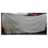 Vtg White Chenielle Queen Sized Bed Spread