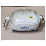 Vtg Corningware Blue Cornflower P-16-B Casserole
