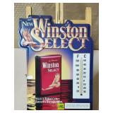 1992 Winston Select Embossed Thermometer