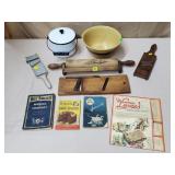 Large Mixed Lot of Vintage Kitchenware, Utensils