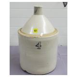 Antique #4 Stoneware Jug