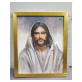 Jesus-King of the Universe Portait Print by Stanly