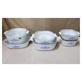 Vtg Corningware Blue Cornflower A-Series