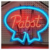 RESERVE - Vtg Pabst Blue Ribbon Neon Light Sign