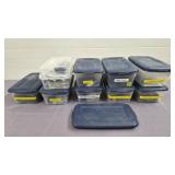 Large Lot of Totes w/ Hardware, HDMI Cables,