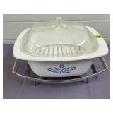 Vtg Corningware Blue Cornflower P-34-B Dutch