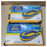 Lot of 2 New S713 Water Rafts in Boxes, NIB