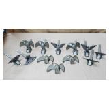 Lot of Vintage Metal Eagle Ice Breakers