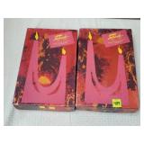Pair of 2 Boxed Fuego Perfume Candles