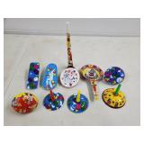 Grouping of Tin Toy Noisemakers
