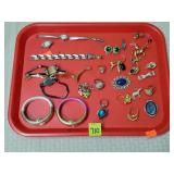 Costume RIngs, Wristwatches, Costume Jewelry Lot