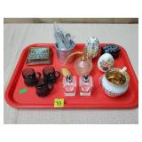 Dollhouse Chamber Pot, Perfume Bottle, Trinket
