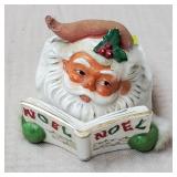 1961 Napco Cleve. Ohio Noel Santa Planter as is