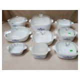 Large Vtg Corningware Blue Cornflower P-Series