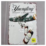 Aluminum Yuengling Sign