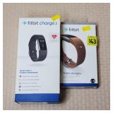 FitBit Charge 2 & Brown Leather WristbandAccessory