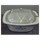 Vtg Corningware Blue Cornflower P-34-B Dutch