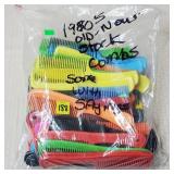 Unbreakable USA Bright Colored Combs Lot
