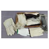 Lot of Assorted Work Gloves - Old New Stock