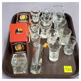 Lot of Vtg Shotglasses