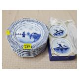 Holland Coasters & Bavarian Slotted Plates