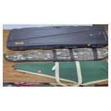 Lot of Plastic Rifle Cases, 2 Vinyl Cases