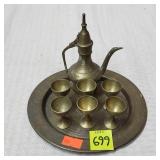 Vintage Middle Eastern Mini Tea Set