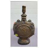 Vtg Art Deco Revival Table Lamp