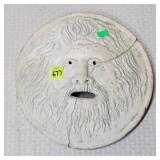Vintage Mouth of Truth Sall Sculpture by Domenico