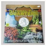 National Park Quarter Collector Map