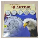 State Series Quarters Book w/ State Quarters