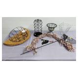 Metal Planter Baskets, Butterfly Metal Yard