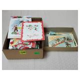 Large Lot of Vtg Postcards, Xmas Cards, etc