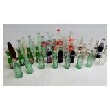 Mixed Lot of Coca Cola, Pepsi, 7 Up, Bottles lot