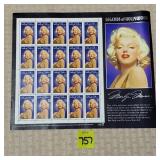 Marilyn Monroe Legends of Hollywood Stamp Set