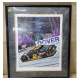 Sam Bass Rusty Wallace "Thunder & Lightning" Print