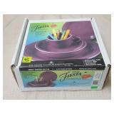 Fiesta Heather 5 Pc Place Setting w/ Original Box