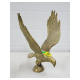 9 1/8" Brass Eagle Statue